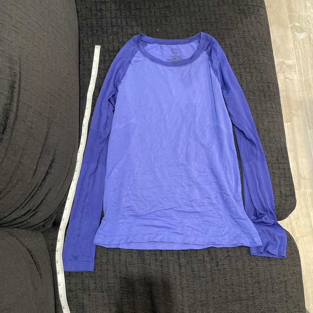 Champion Duo Dry XS Top in Light Blue